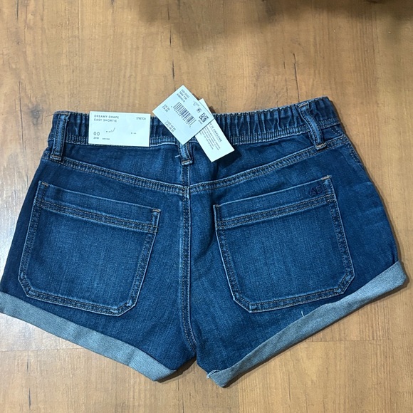 American Eagle Outfitters Dark Wash Denim Shorts - Picture 2 of 3